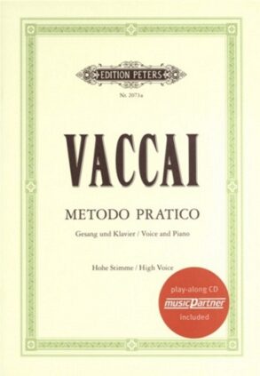 Vaccai | Practical Method (High Voice) & CD