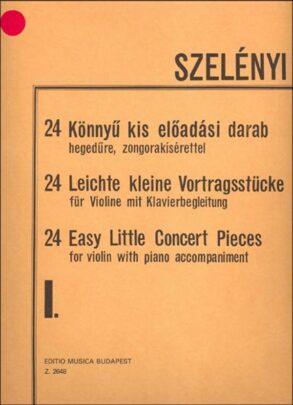 Szelenyi | 24 Easy Little Concert Pieces, Volume 1