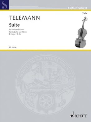 Georg Philipp Telemann | Suite in D major for Viola and Piano