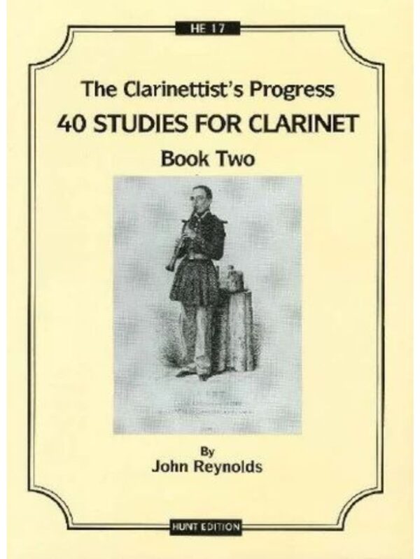 The Clarinettistâ€™s Progress, Book 2 | 15 studies for Clarinet