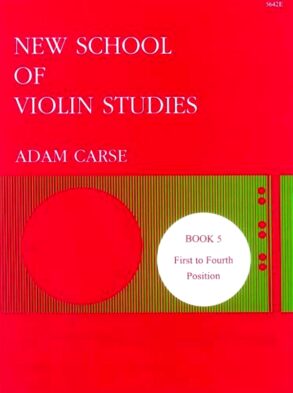 Carse | New School of Violin Studies | Book 5