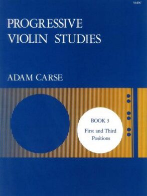 Carse | Progressive Violin Studies | Book 3