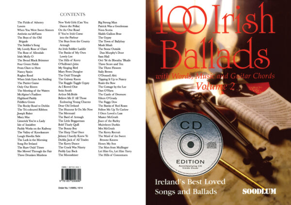 100 Irish Ballads | Volume 2 | CD Edition