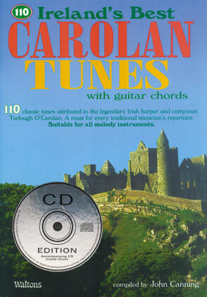 110 Best Carolan Tunes (Melody & Chords) & CD