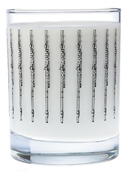 Clear Glass Tumbler: Flute