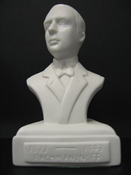 Composer Bust: Rachmaninov (Porcelain)