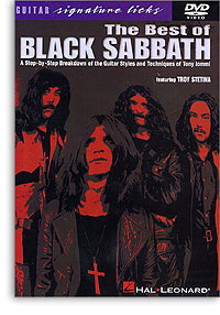 The Best of Black Sabbath| Guitar Signature Licks DVD