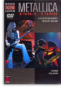 Legendary Bass Licks: Metallica 1983-1988 (DVD)