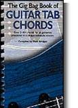 Gig Cover Book of Guitar Tab Chords