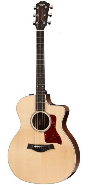 Taylor 214CE CF DLX Grand Concert Acoustic Guitar with Pickup