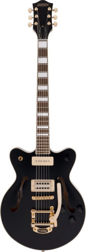 Gretsch G2655T P90 Streamliner Center Block |Bigsby Ltd Edition |Black