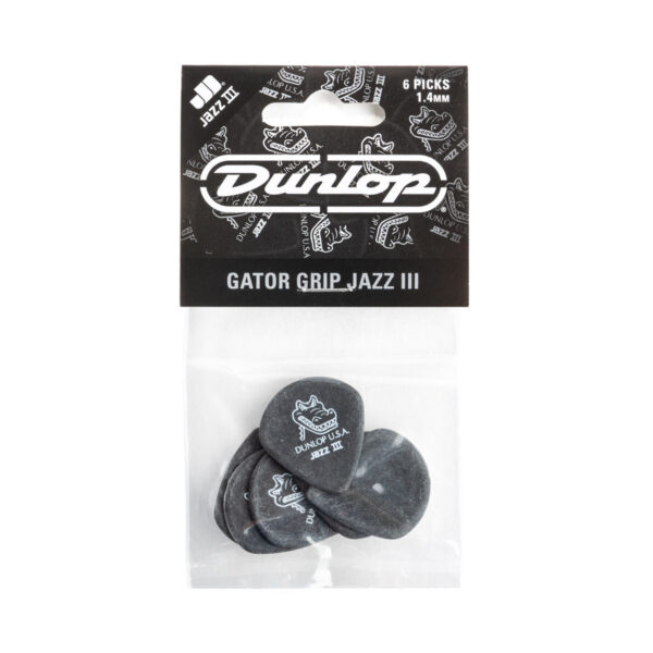 Dunlop Gator Grip Jazz III 1.4mm Player Pack