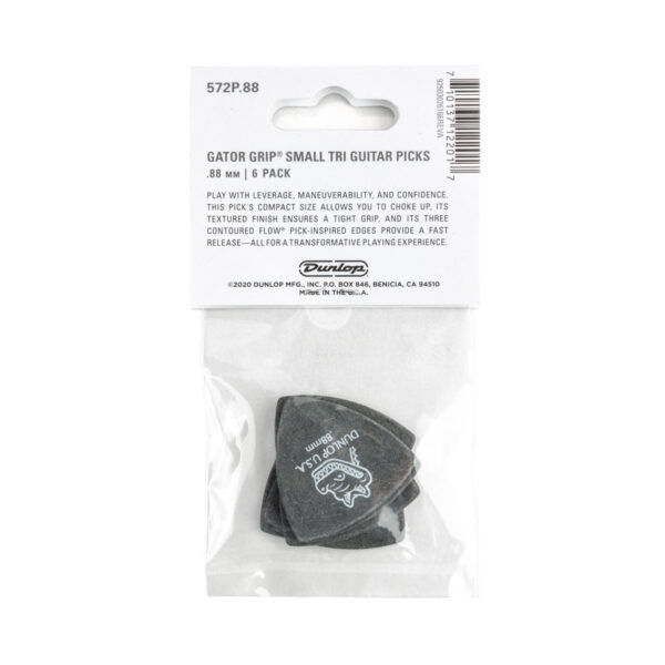 Dunlop Gator Grip Small Triangle .88mm Players Pack