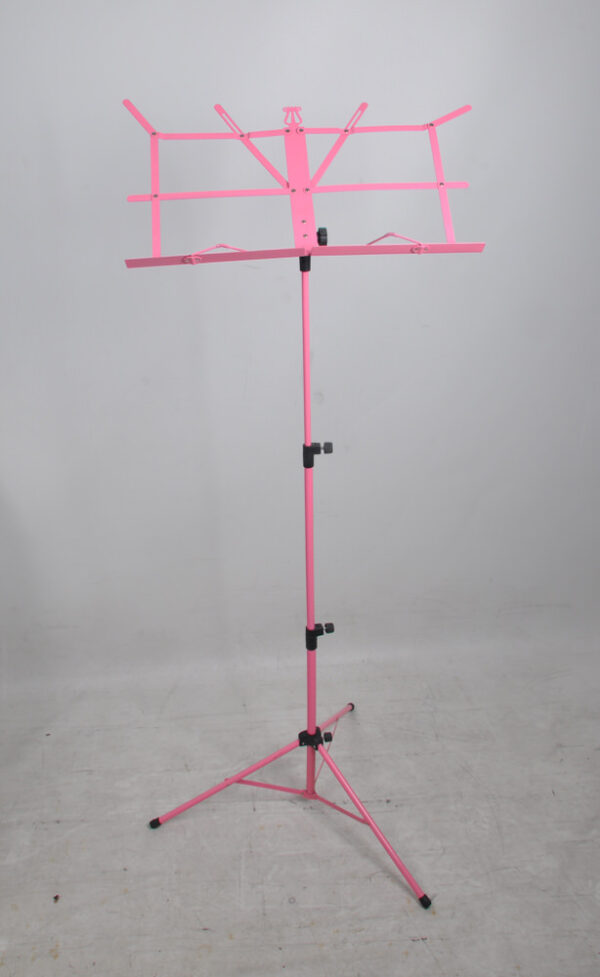 Apextone AP-3507 Adjustable Portable Music Stand | Pink