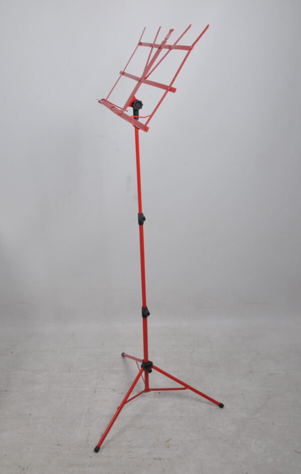 Apextone AP-3507 Adjustable Portable Music Stand | Red