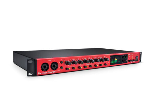 Focusrite Clarett 24-bit / 192kHz A-D and D-A |8 Mic Preamps |Adat I/O