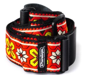 Dunlop Jacquard GUitar Strap Avalon Red