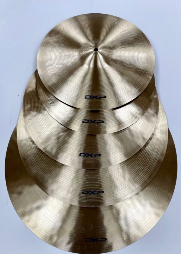 DXP Cymbal Delux Value Pack |14" Hi-Hat pair | 16"+18" Crash |20" Ride