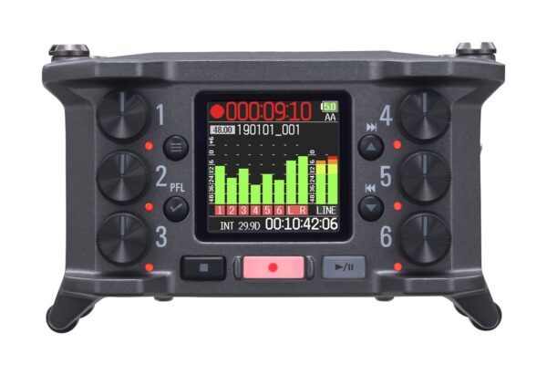 Zoom F6 | Field Recorder |  Black