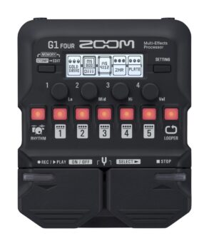 Zoom G 1Four Guitar Multi Effects Pedal