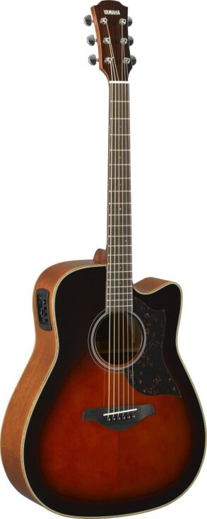 Yamaha A1M Mark II | Acoustic Electric Guitar | Tobacco Brown Sunburst