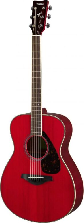 Yamaha FS820 | Acoustic Folk Guitar |Ruby Red