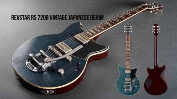 Yamaha GRS720B |  Revstar Electric Guitar | Vintage Japanese Denim Fin