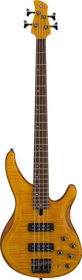 Yamaha TRBX604 | Electric Bass | Matte Amber