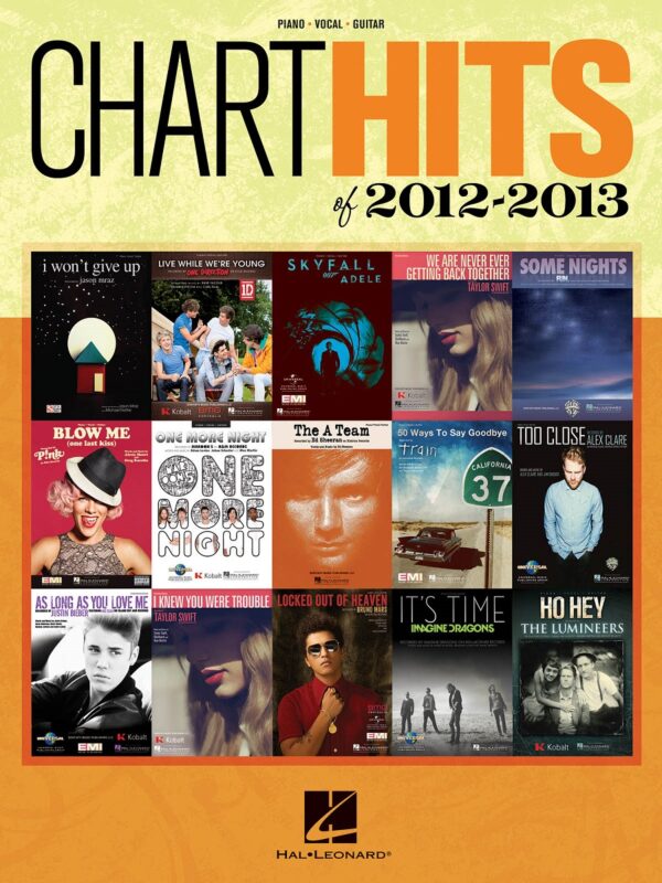 Chart Hits 2012-2013 Piano Vocal Guitar