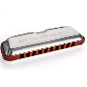 HOHNER Golden Melody Progressive | Pro Diatonic Harmonica | Key D