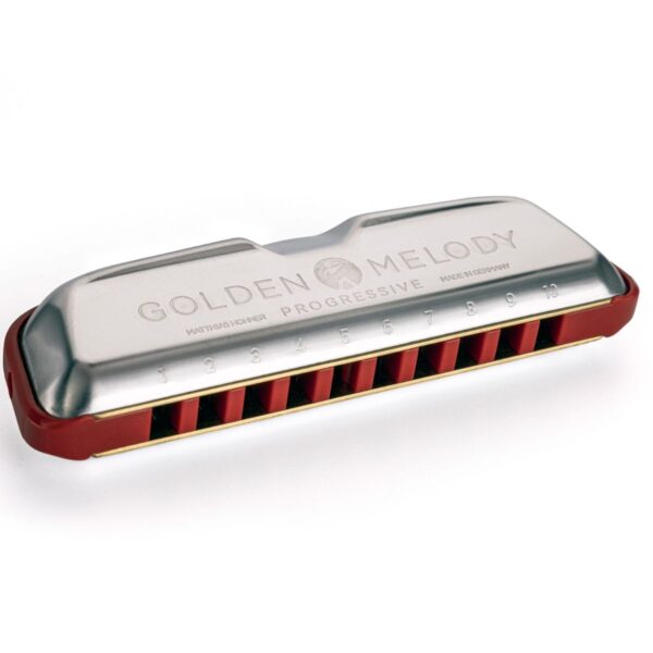 HOHNER Golden Melody Progressive | Pro Diatonic Harmonica | Key A