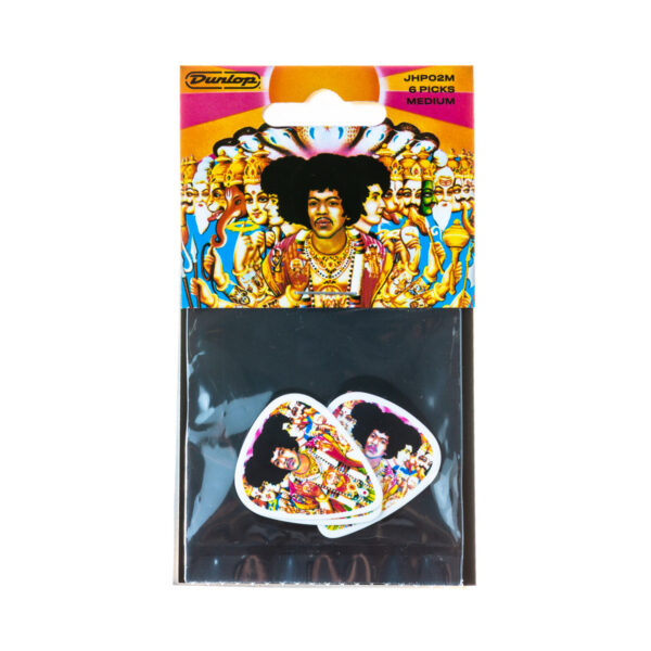 Dunlop Jimmy Hendrix " Bold As Love " Picks , Players Pack