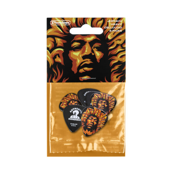 Dunlop Jimmy Hendrix " Vodoo FIre "Picks , Players Pack