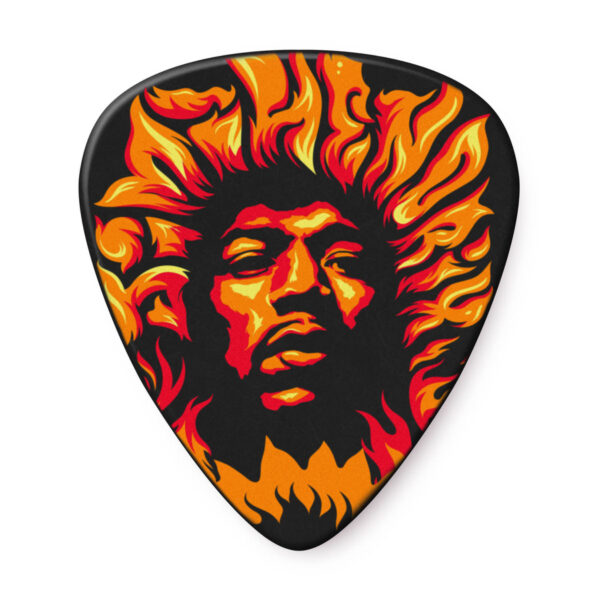 Dunlop Jimmy Hendrix " Vodoo FIre "Picks , Players Pack