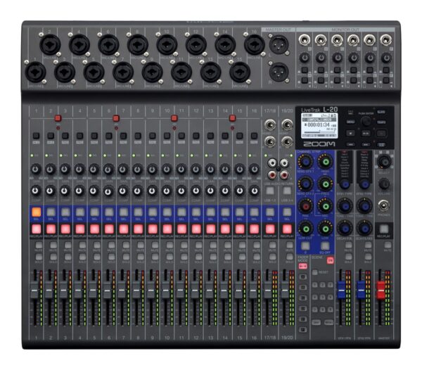 Zoom Livetrack 20 Channel Mixer/ Recorder/ Interface