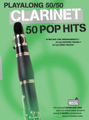 Playalong 50/50 Clarinet Bflat Book and Audio Download