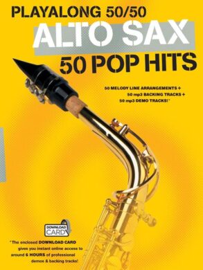 Playalong 50/50 Alto Saxaphone Book and Audio Download