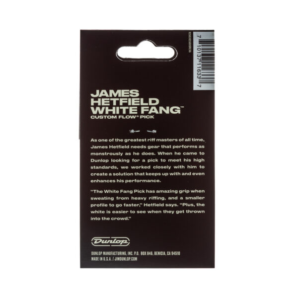 Dunlop Hetfield White Fang 1.14mm Players Pack ( 6 Pieces )