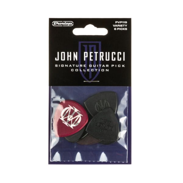 Dunlop Shred | John Petrucci Pick Variety Pack | 6 picks |four styles.