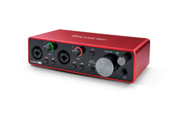 Focusrite Scarlett 2i2 3rd Gen USB Audio Interface