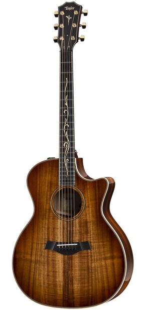 Taylor K24ce V Brace Grand Auditorium Cutaway Guitar | Koa