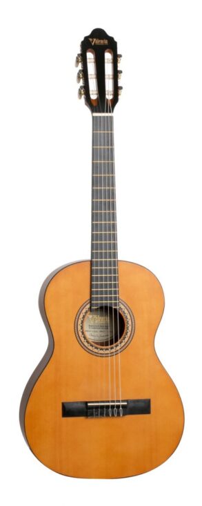 Valencia VC204 Lefthand Hybrid Classical Guitar | Antique Natural