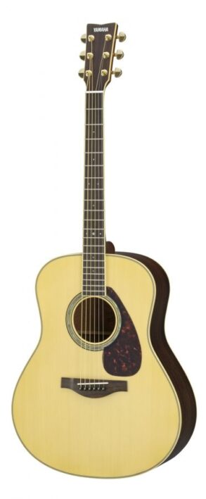 Yamaha LL6ARE | Acoustic Guitar |Natural , with hard gigbag