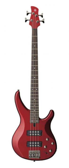 Yamaha TRBX304 | Electric  Bass | Active | built in EQ presets| Red