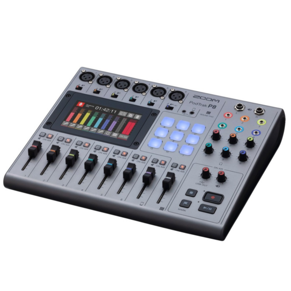 Zoom P8  Podtrack | Complete Podcast Recorder | record edit mix