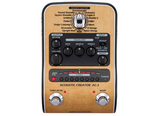 Zoom AC2 Acoustic Creator Pedal