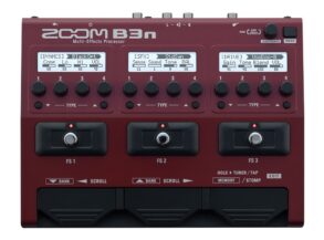 Zoom B3N Bass Guitar Multi Effects