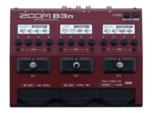 Zoom B3N Bass Guitar Multi Effects