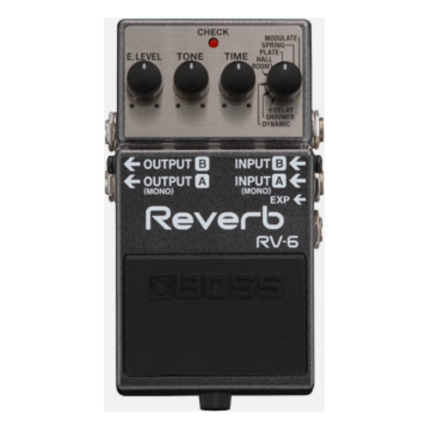 Boss RV-6 Digital Reverbal | Guitar Effects