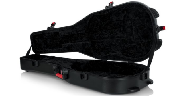 Gator Deluxe Guitar case | with TSA Locks | for Dreadnought Guitar